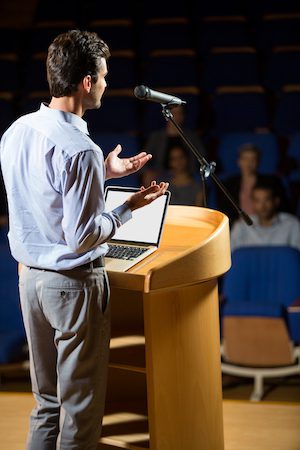 Research Mentoring_Man Presenting